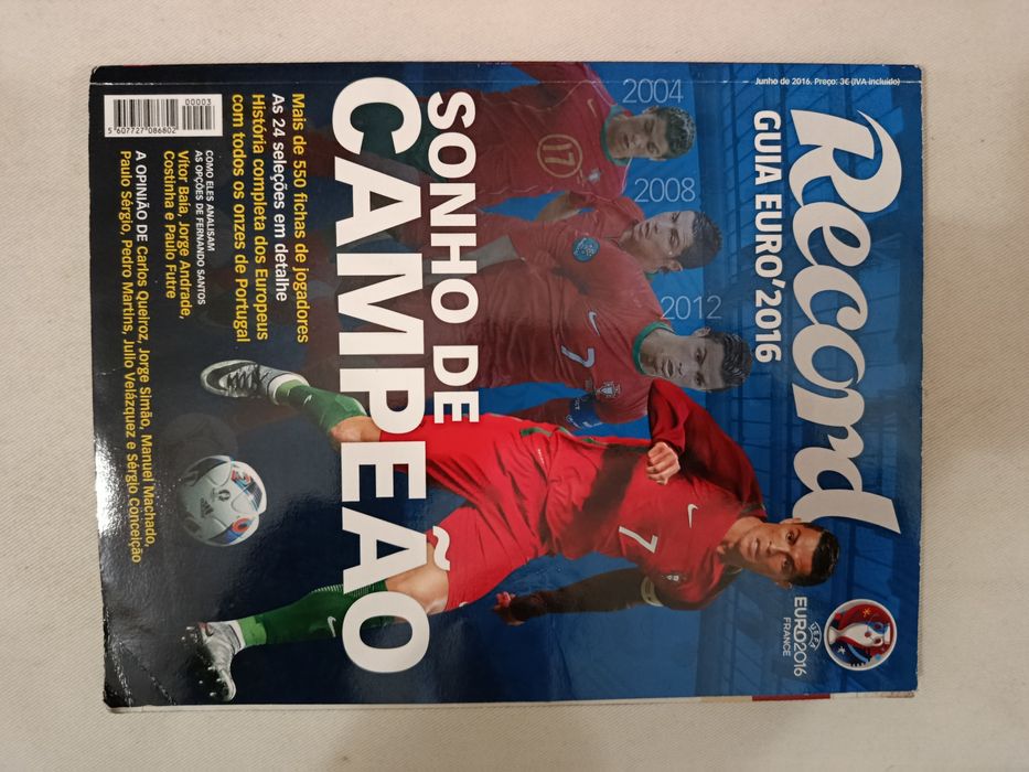 7  Revistas  RECORD (Diversas épocas futebol)