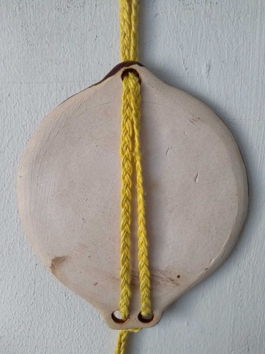 Zawieszka ceramiczna ozdoba rocznicowa 35 PPR. Pamiątka PRL