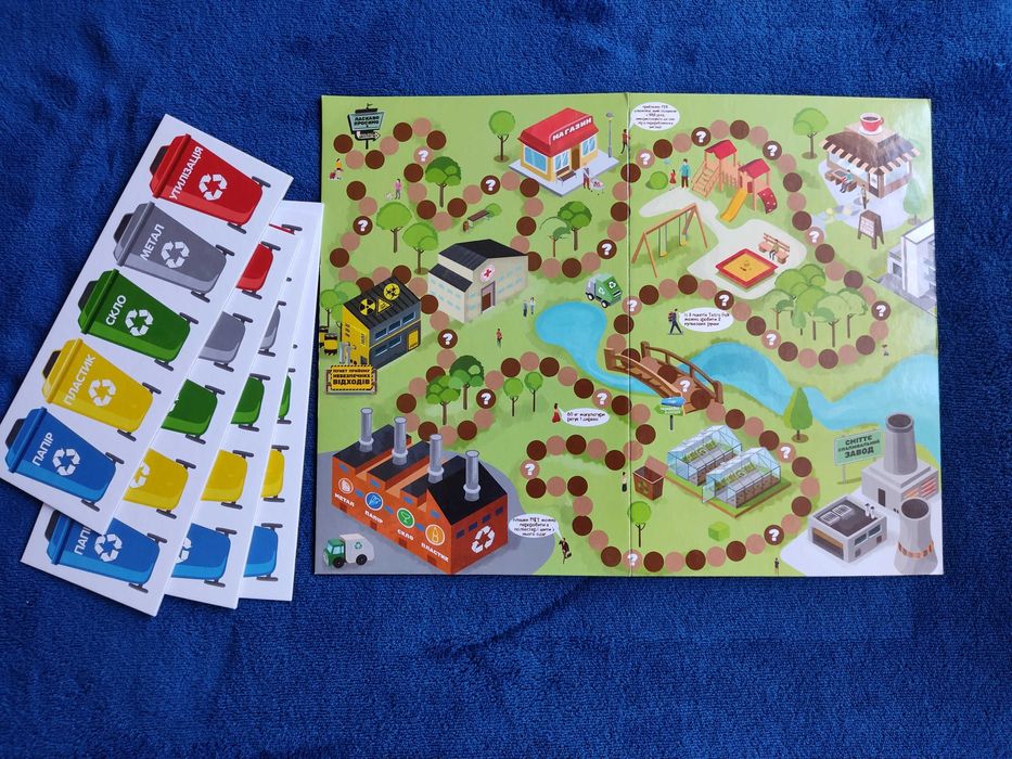 Настільна розвиваюча  гра Еко логіка (Умняшка)в ідеальному стані