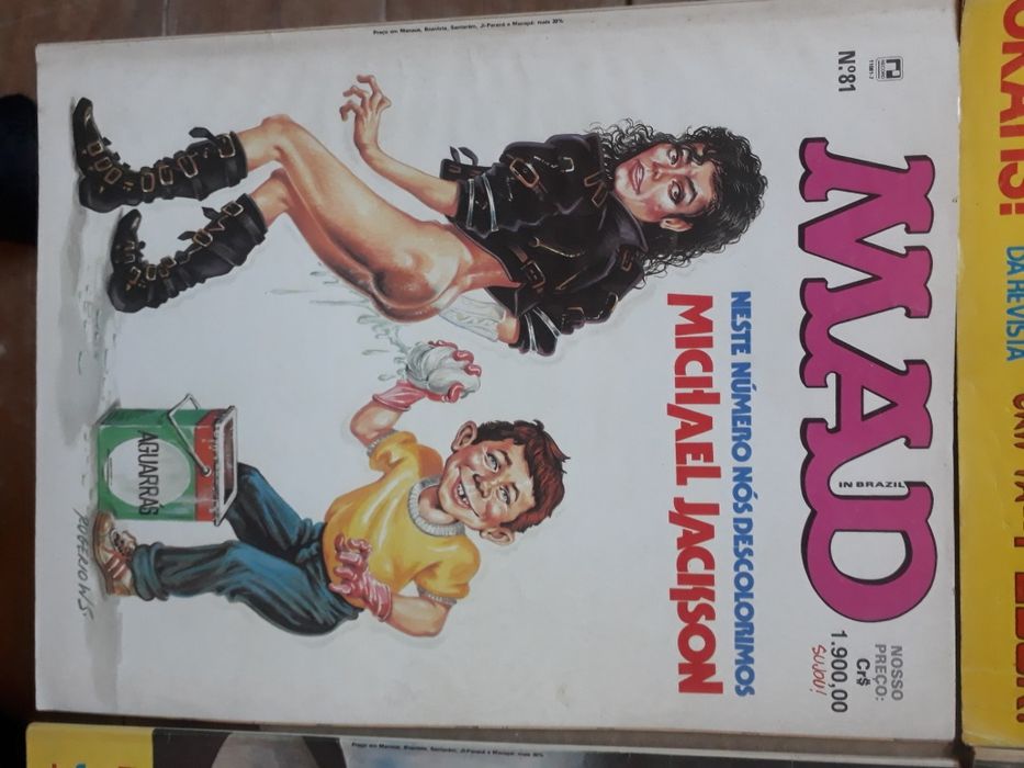 Revistas MAD IN BRAZIL de 1991 e 1992