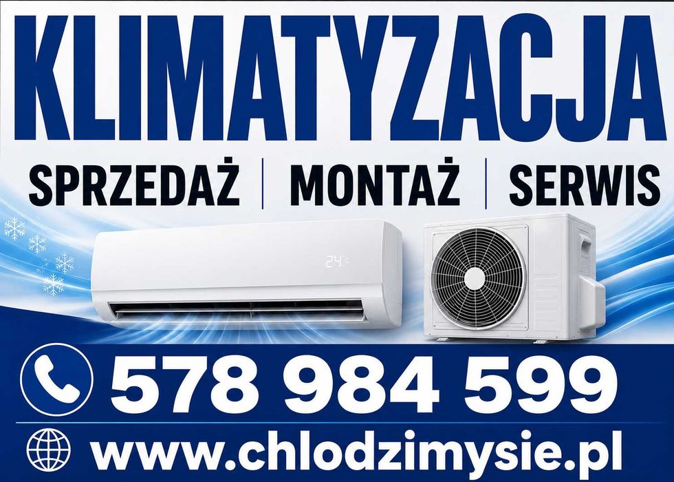 Klimatyzacja - Montaż, Łódź, Tomaszów, Piotrków, Warszawa, łódzkie i okolice
