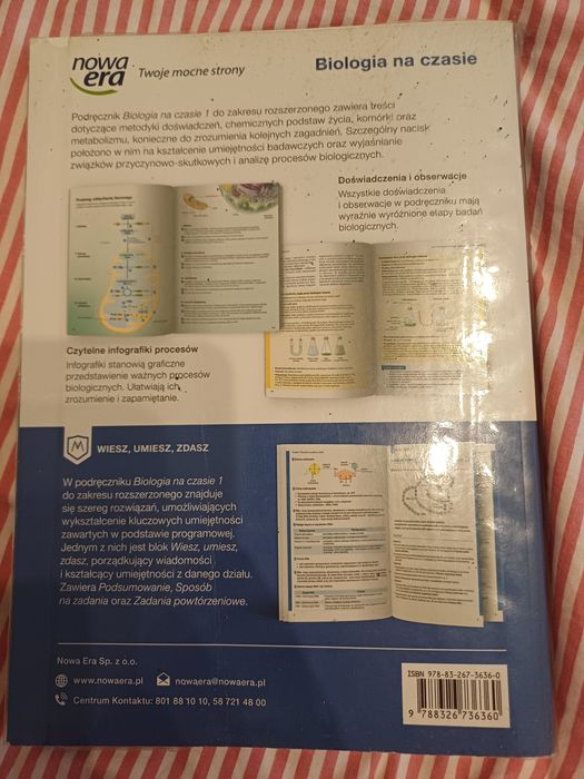 Biologia na czasie 1 zakres rozszerzony