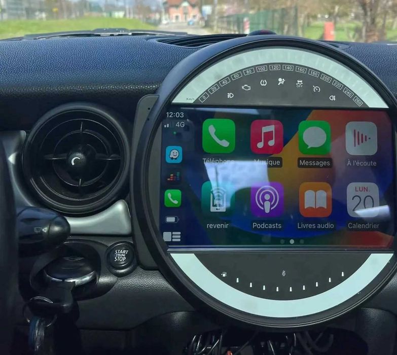 (NOVO) Rádio 2DIN 9" • MINI Cooper • (2006 a 2015) • Android [4+64GB]