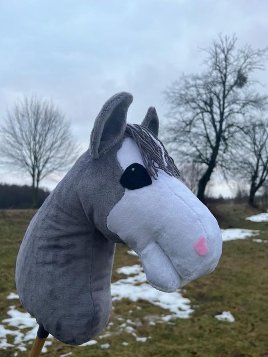 Hobby horse szary A3