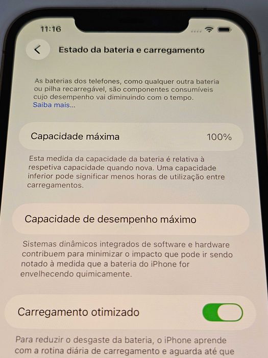 Iphone 12PRO MAX 128GB. 100% Bateria. Muito bom.