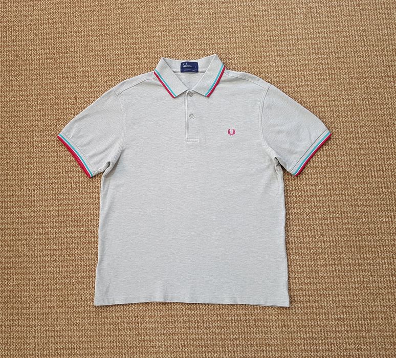 поло FRED PERRY футболка оригінал L сіре