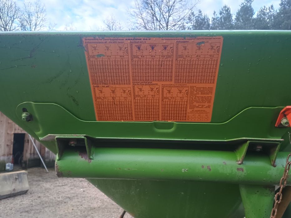 Rozsiewacz Amazone zaf