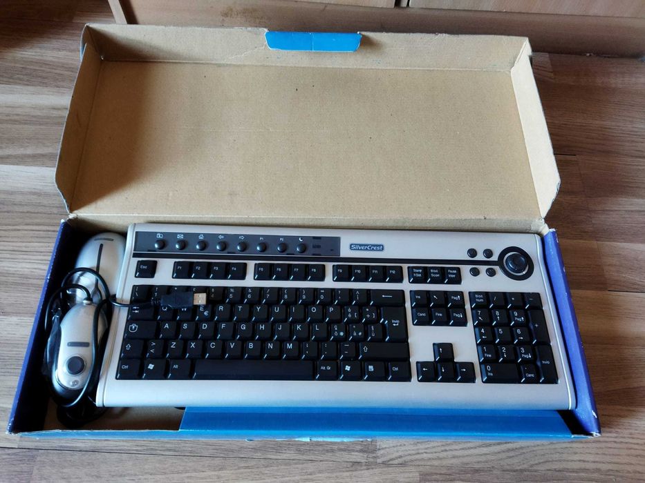Teclado+Mouse Wireless Modelo Silvercrest447027400641105921