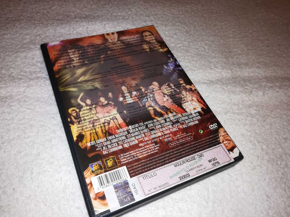 moulin rouge (edição especial 2 dvds) com nicole kidman