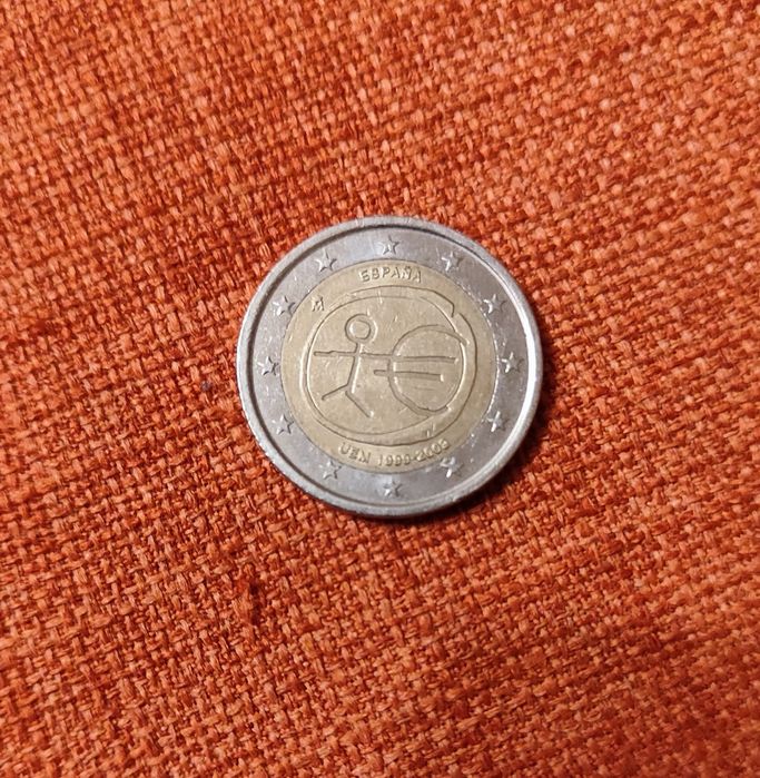 Moeda 2 Euros - UEM - Espanha