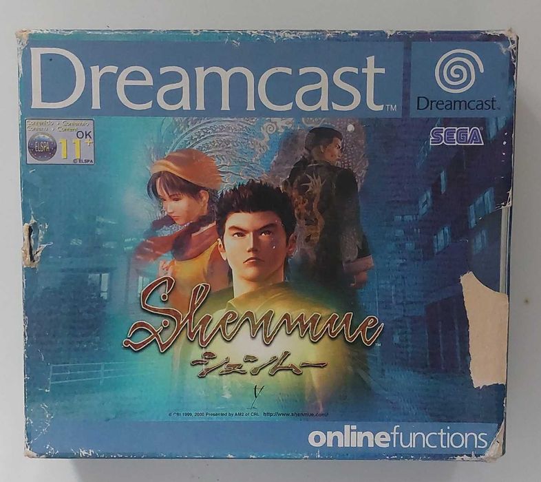 Shenmue PAL DC Dreamcast