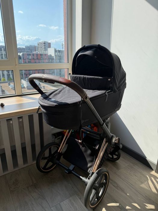 Візок  Cybex Priam шасі Rose gold