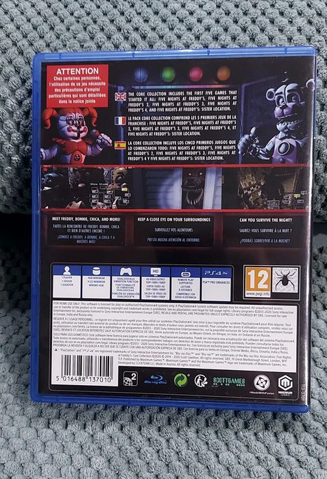 Five Nights at Freddy's Core Collection PS 4