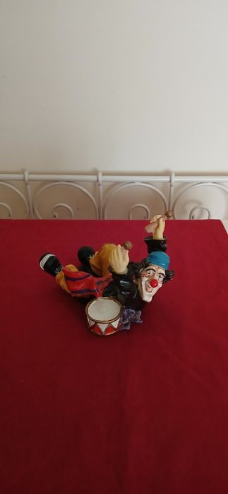 Lote de 6 palhaços decorativos