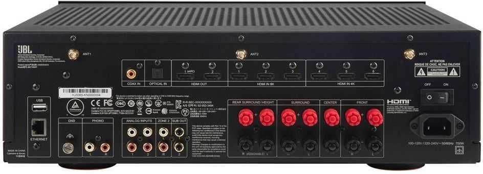 Amplituner kinowy JBL MA7100HP biały
