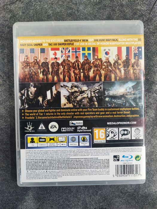 Gra na PS3 medal of honor limited edition