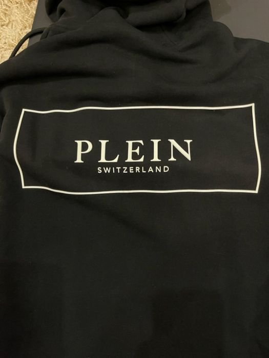 Худі Philipp Plein Outline Skull чорне M новий