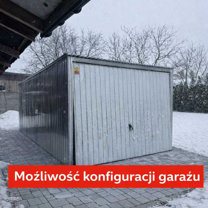 Garaż blaszany 3x5 II gatunek KUTNO
