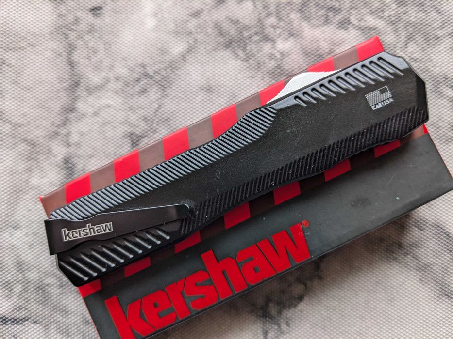 Фронтальний викидний ніж Kershaw 9000. нож фронталка