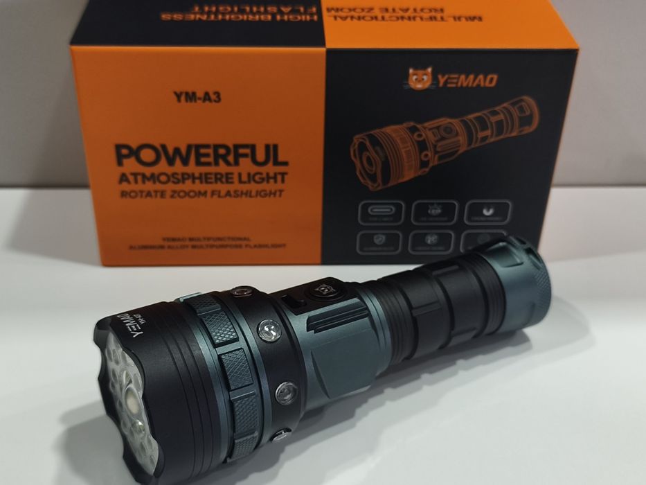 Lanterna de Mão Led XTE 30w 6000lm