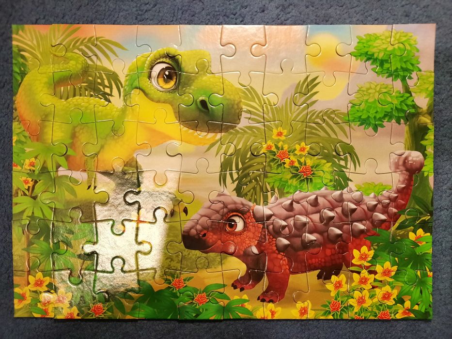 Пазл, гра Динозаври, Granna, пазл Danko toys