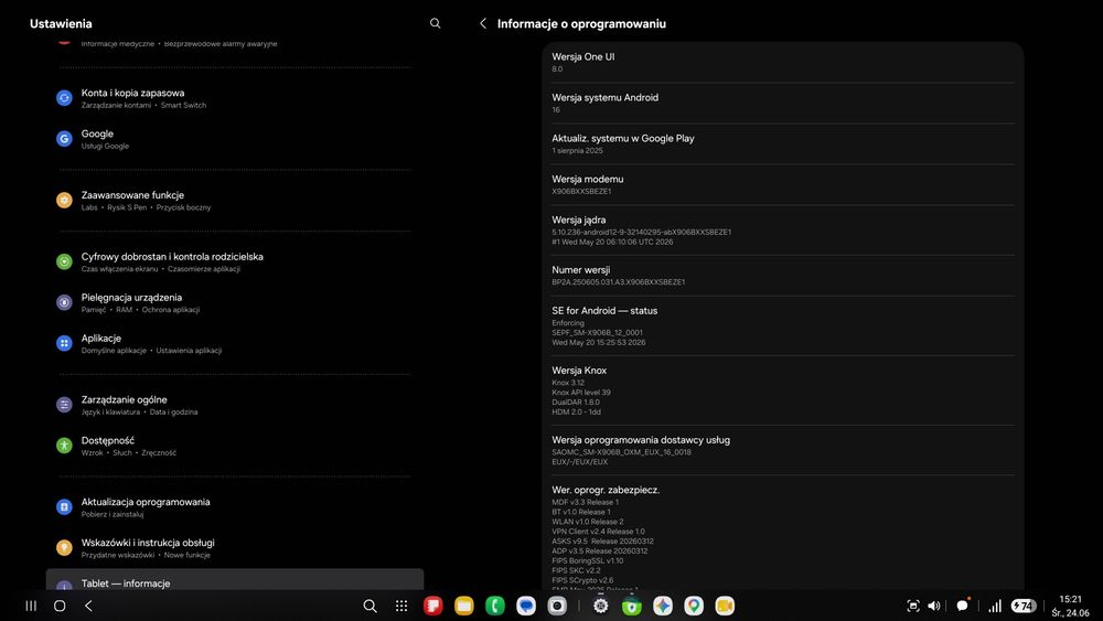 Płyta główna Samsung Galaxy Tab S8 Ultra 5G 12/256GB SM-X906B + Pudełko zgodne z  IMEI