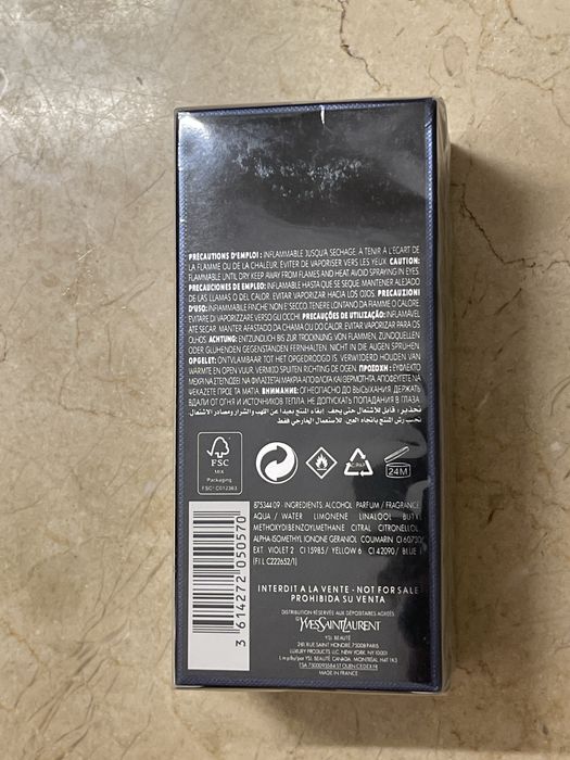Yves Saint Laurent Y EDP 100ml | Novo | Com Talão | Original