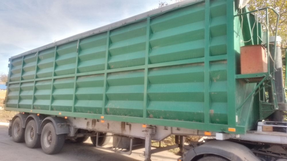 Причіп самоскид,осі SAF,двійна напіврисора,наклепаний,вали зроблені