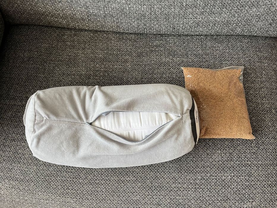 Poduszka do karmienia Lactusia, antyalergiczna, wsad: łuska prosa