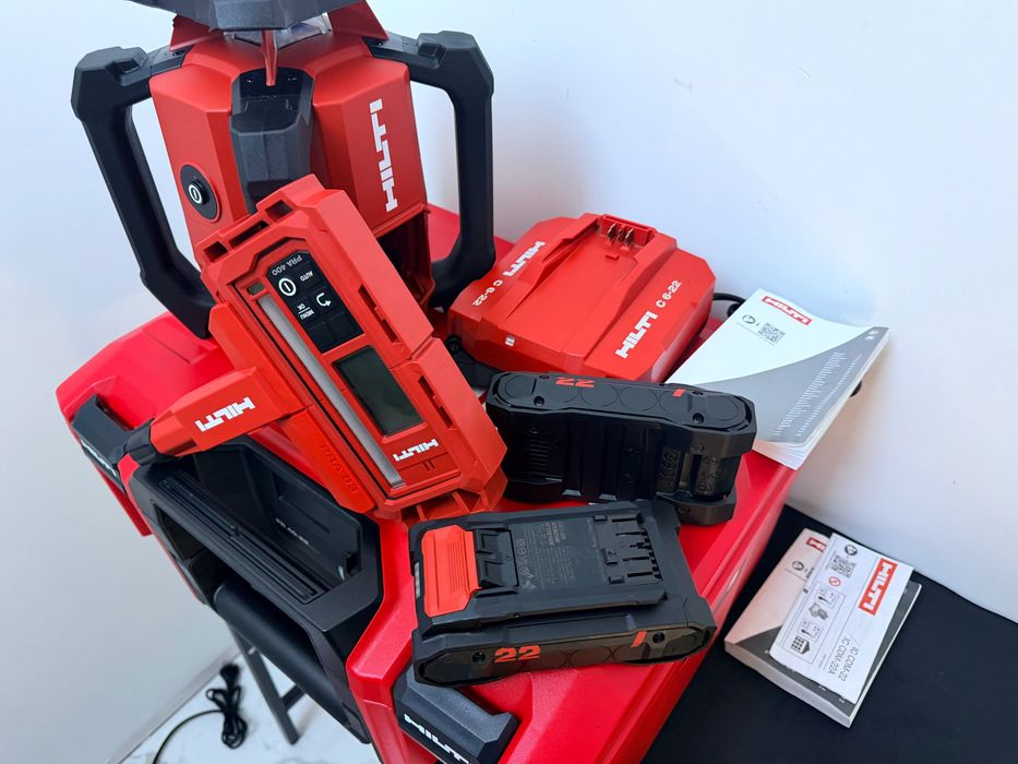 Niwelator laserowy HILTI NURON PR 40-22 NOWY statyw PRA 91 MEGA ZESTAW
