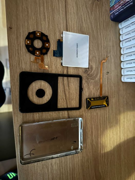 iPod Classic 5th - Oryginalne części - Bateria - Clickwheel - Ekran