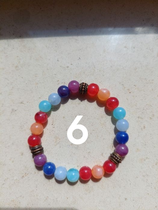 Prendas Natal Pulseiras Pedra Vulcânica CTT Grátis