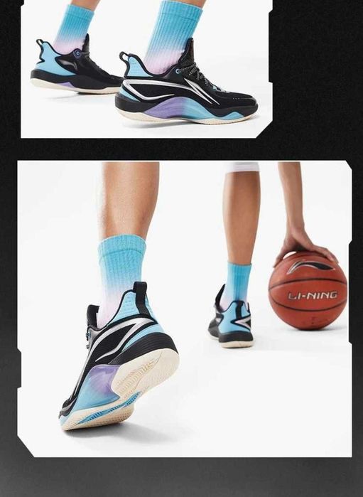 Крутые баскетбольные кроссовки Li-Ning SHINING Fred VanVleet р.46 29см