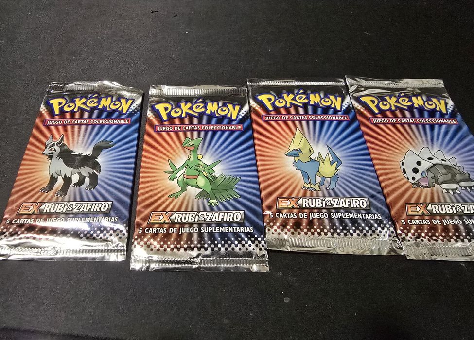 Art set Pokemon Ex ruby Sapphire 2004 em espanhol