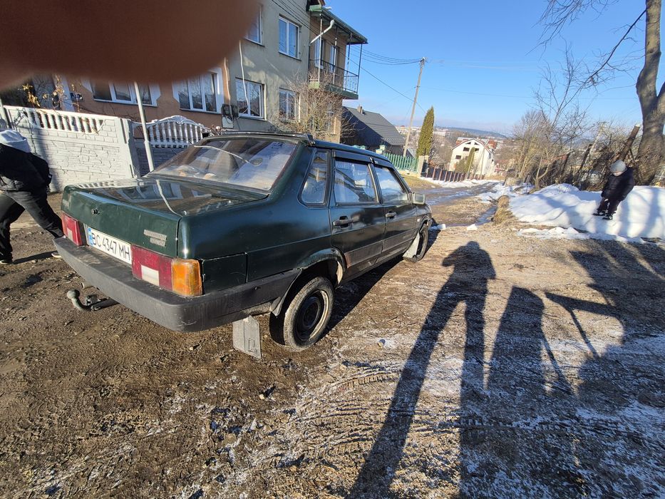 Ваз 21099 на повному ходу