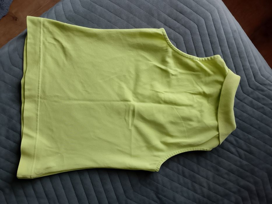 Bluzka polo Lacoste 38 limonkowa