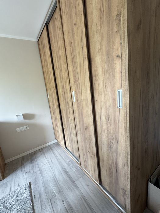 Szafa przesuwna na wymiar dąb wotan 200x240 lub dwie szafy 116,5x240x60 80x240x80