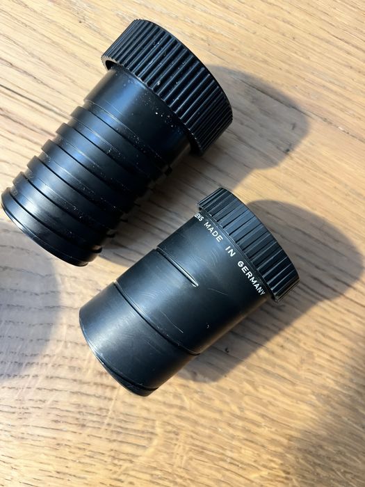 2 Objectivas Leitz Elmaron 1:2.8/85+ S-Heidosmat 1:2.8/85 MC