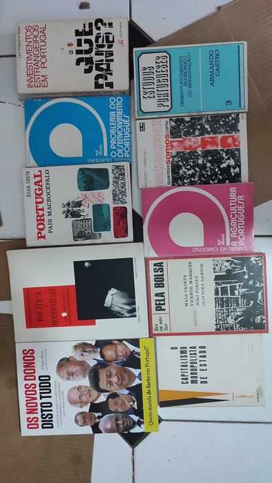 Lote 35 LIvros de História e Politica Portuguesas