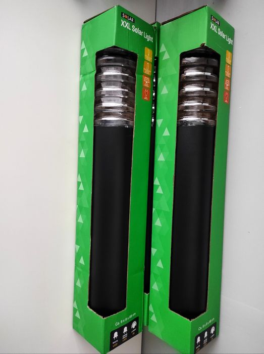 Lampy solarne ogrodowe xxl 10 szt