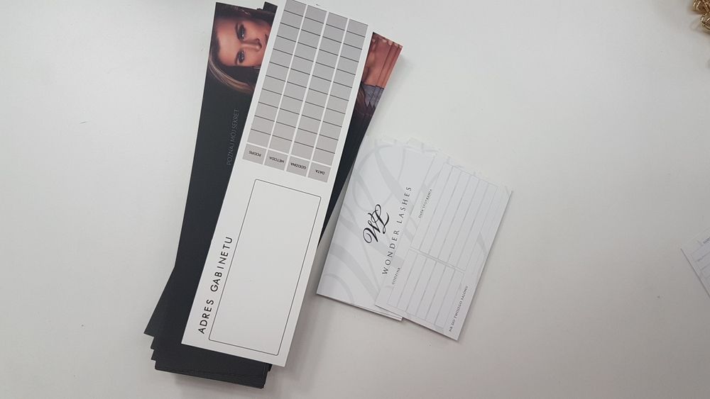 Karnet następnej wizyty Secret Lashes