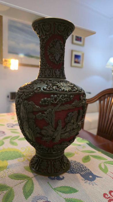 Par de jarros chineses com 32cm