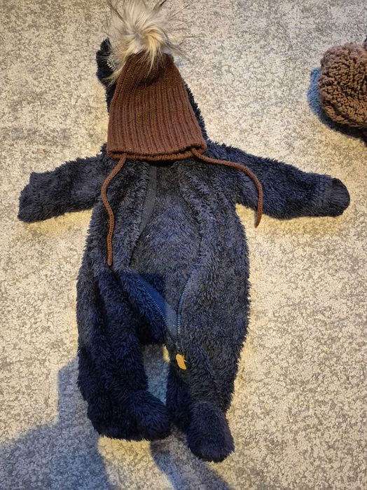 2x kombinezon misiowy + 2x czapka