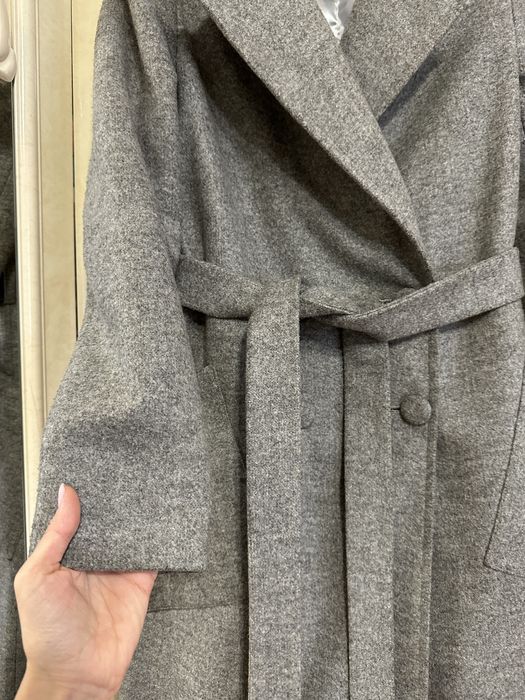 Продам стильне сіре пальто