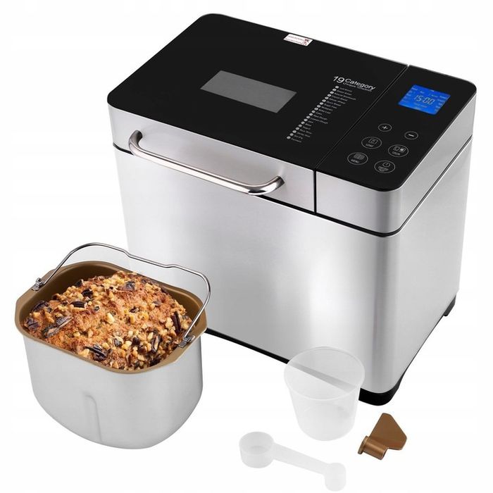 Wypiekacz do chleba Meykey MBF-010 srebrny/szary 710 W