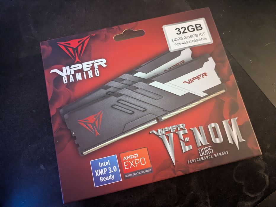 RAM 32GB DDR5 6000 MHz CL30 Patriot Viper Gaming