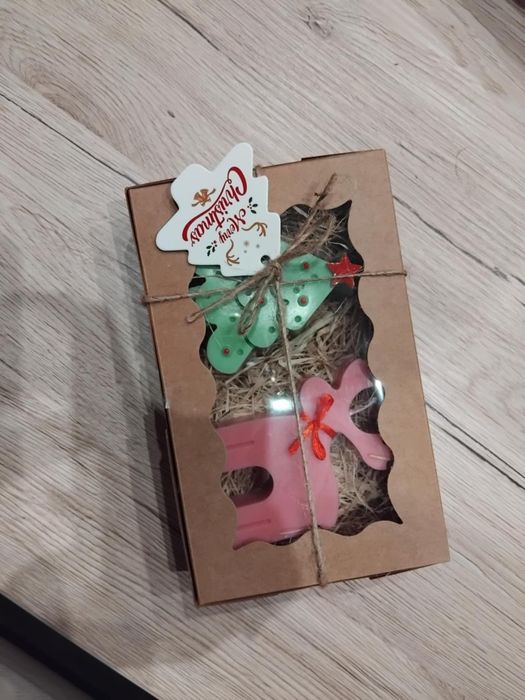 Sojowe świeczki świąteczne