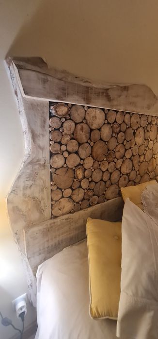 Cabeceira casal rústica