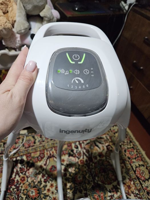 Продам крісло-гойдалку 2в1 Ingenuity SimpleComfort