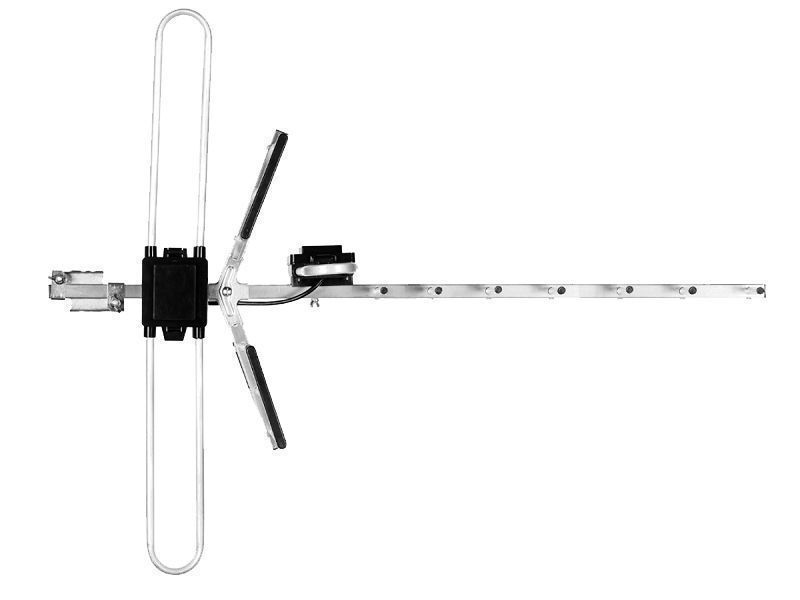 Antena kierunkowa DVB-T2 VHF UHF odbiera MUX8 pasywna zew ATD31S